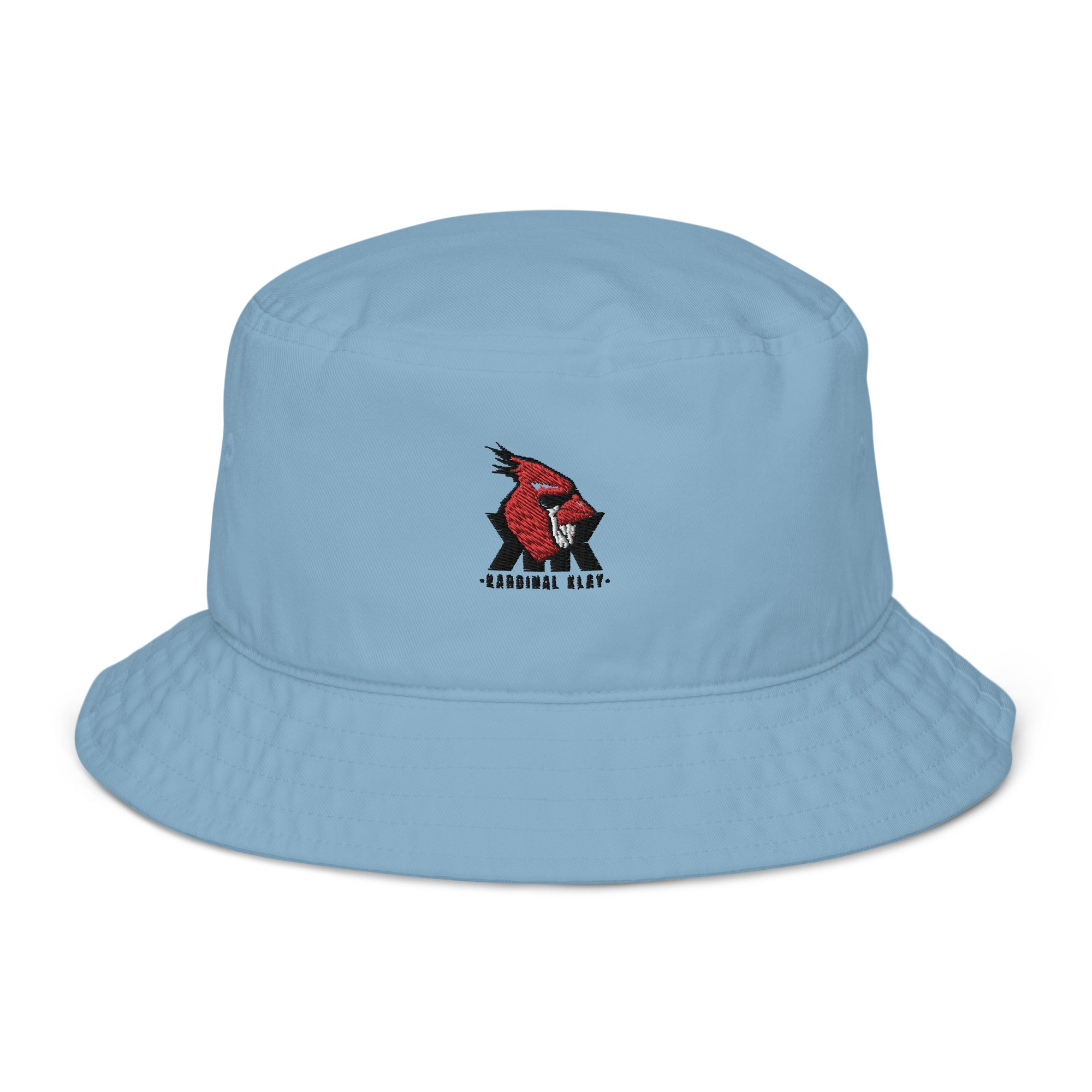 Exclusive Kardinal Klay bucket hat.